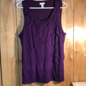 Sleeveless tank